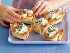 Nests with fish Recipe “Nests with fish or chicken”
