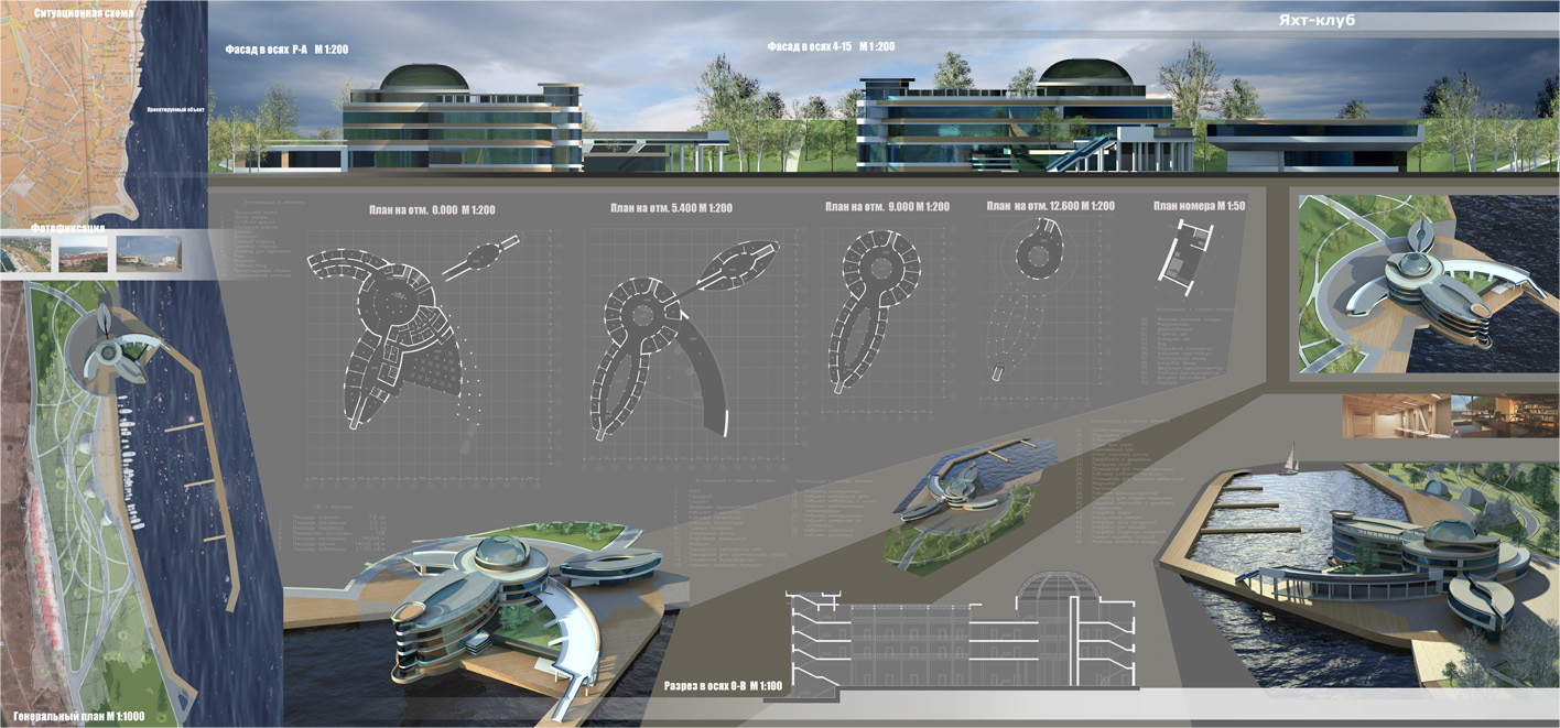 Яхт клуб проект